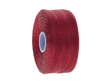 BEADSMITH™ / nić S-LON D / nylon / Tex 45 / Scarlet / 70m
