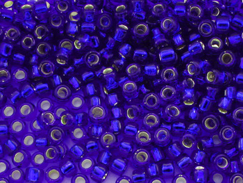 TOHO™ / Round / 11/0 / Silver Lined / Cobalt / 10g / ~1100szt