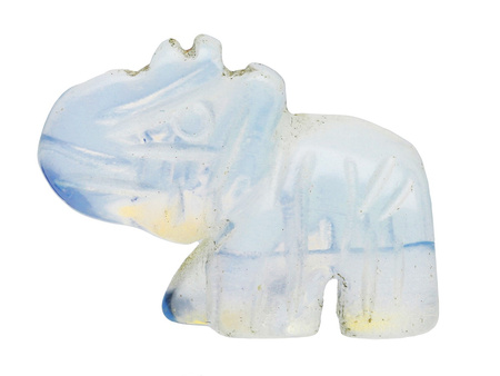 Opal / słoń / 16.5x20x9.5mm / 1szt