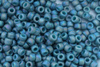 TOHO™ / Round / 8/0 / Semi Glazed Rainbow - Blue Turquoise / 10g / ~410szt