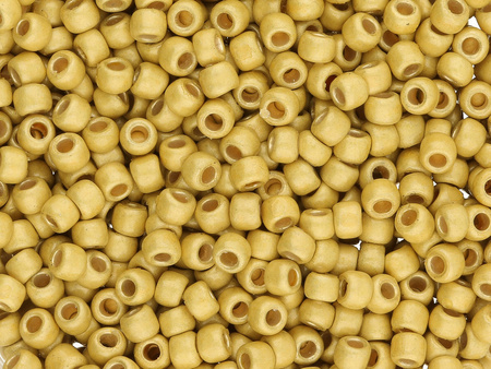 TOHO™ / Round 11/0 / Permafinish / Matte Galvanized / Yellow Gold / 10g / ~1100szt