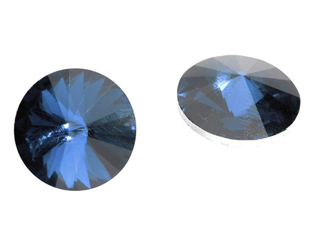 bonny™ / kryształy szklane / rivoli / 6mm / Lt. Montana Blue / 16szt