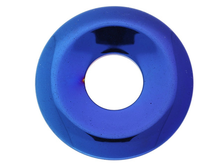 Hematyt / koło / zawieszka / 50x50x6.5mm / Deep Blue / 1szt