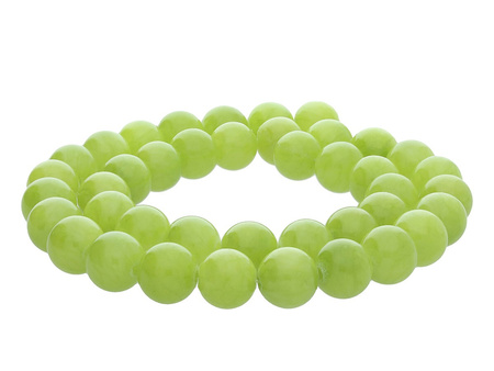 Jadeit / kula / 8mm / groszkowy / 48szt