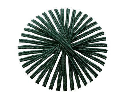 Sznurek do sutaszu, PEGA™ 100% wiskoza / 3mm / zielony butelkowy (kol. 7802) / 50m / 1 rolka