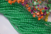 Jade™ / kula szklana / 4mm / wyblakły zielony / około 190szt
