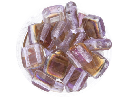 CZECHMATES™ / koraliki szklane / Tile Bead / 6mm / Twilight / Alexandrite / 30szt