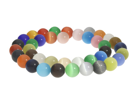 Kocie oko / kula / 12mm / multikolor / 30szt