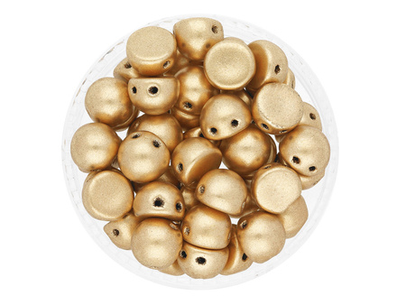 CZECHMATES™ / Cabochon / 7mm / Matte Metallic / Flax / 5g / ~13szt