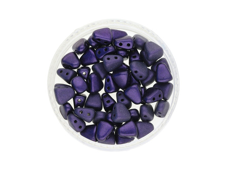 NIB-BIT™ / 6x5mm / Metallic Suede / Dk Purple / 5g / ~27szt