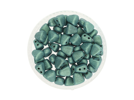 NIB-BIT™ / 6x5mm / Metallic Suede / Lt Green / 5g / ~27szt