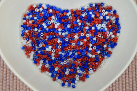 Miyuki / Delica 11/0 / ALL AMERICAN / DB-MIX9014 / 5g