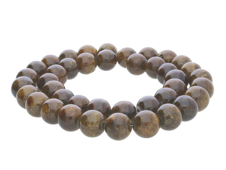 Jadeit / kula / 6mm / kakaowy / 65szt