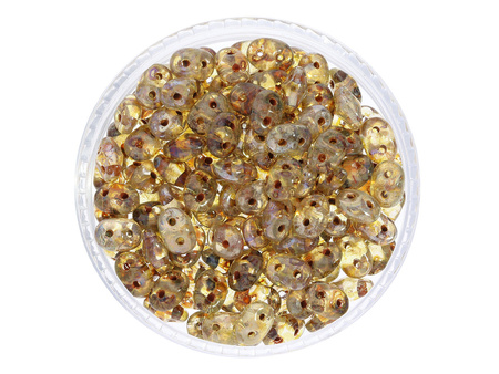 SuperDuo™ / 2.5x5mm / Picasso / Crystal / 10g / ~140szt