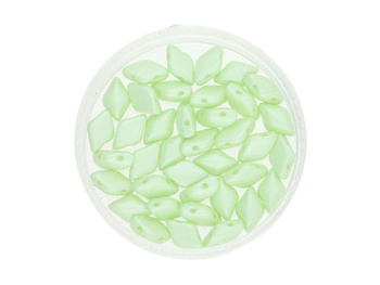 GEMDUO™ / 8x5mm / Powdery / Pastel Lime / 5g / ~35szt