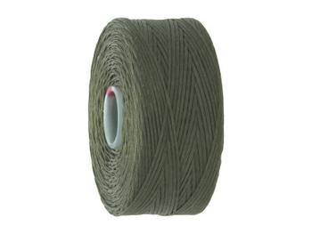 BEADSMITH™ / nić S-LON D / nylon / Tex 45 / Olive / 70m