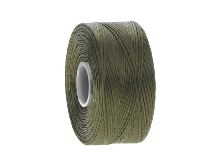 BEADSMITH™ / nić S-LON AA / nylon / Tex 35 / Avocado / 68.5m