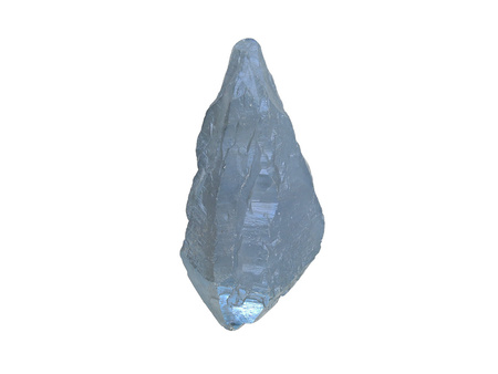 Kwarc tytanowy / grot nieregularny / 54x25x20mm / siny / 1szt
