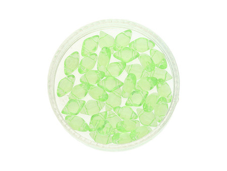 GEMDUO™ / 8x5mm / Lime Green / 5g / ~35szt