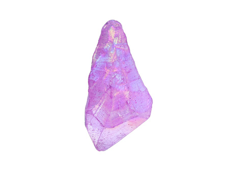 Kwarc tytanowy / grot nieregularny / 53x26x23mm / fioletowy / 1szt
