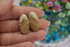 Fossil palmowy / kaboszony para / klasa AAA / 26x13x4mm / 2szt