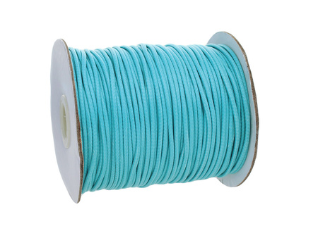 Sznurek powlekany / 2.0mm / błekitny / 80m