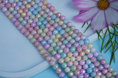 Dopamine Colored / kryształki szklane / 6mm / multikolor / około 70szt