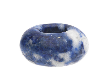 Dumortieryt / oponka / 8x14x14mm / granatowo-biały / 1szt