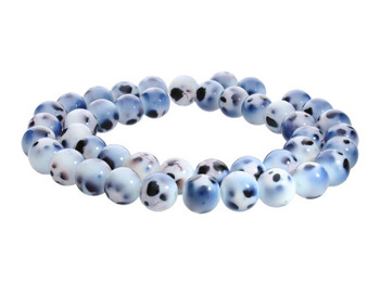 HAPPY™ / kula / 10mm / dalmatyńczyk / 40szt