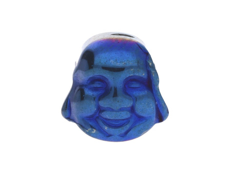 Hematyt / Budda / 7.5x8x7mm / Deep Blue / 4szt