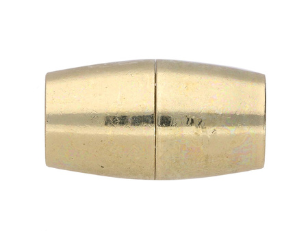 Zapięcie magnetyczne, miedziane / oliwka / 16x9mm / kolor KC Gold / otwór 6mm / 1szt