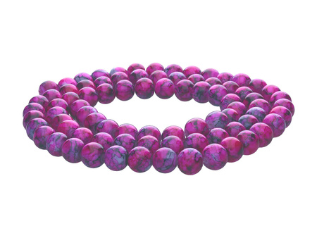 Candy™ / kula / 10mm / amarantowy / 80szt