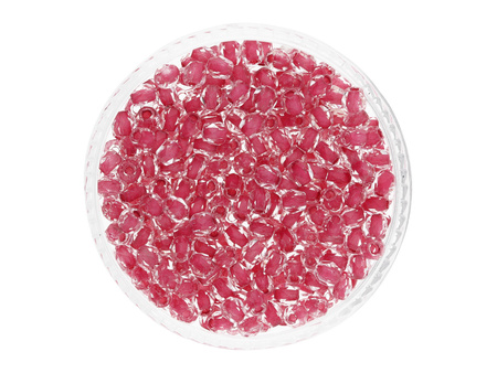 Firepolish™ / 3mm / Inside Color / Burgundy Crystal / 40szt