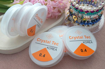 Gumka silikonowa / 0.4mm / przezroczysta / 1 rolka / 14m