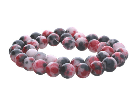 Jadeit / kula / 6mm / multikolor / 68szt