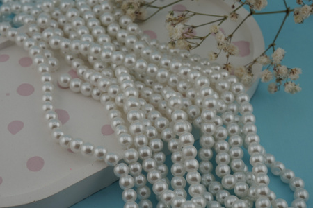 SeaStar™ / szklane perły / kula / 6mm / biały / około 150szt