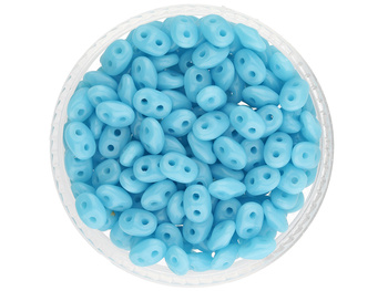 SuperDuo™ / 2.5x5mm / Blue Turquoise / 10g / ~140szt