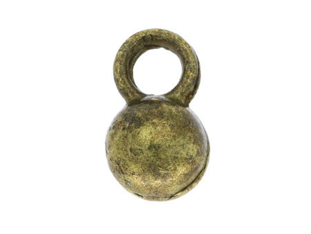 Kuleczki / zawieszka charms / 6.5x4x4mm / antyczny brąz / 20szt