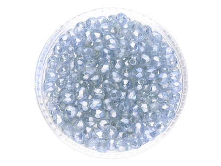 Firepolish™ / 3mm / Luster / Sapphire / 40szt