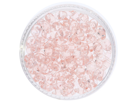 SuperDuo™ / 2.5x5mm / Transparent / Rosaline / 10g / ~140szt