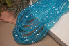 CrystaLove™ / kryształki szklane / rondelle / 3x4mm / Deep Sky Blue / 110szt