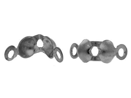 Łapaczki żeńskie / klasyczne / 3.2mm / czarny / otwór 1mm / 100szt