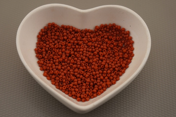TOHO™ / Round / 11/0 / Semi Glazed - Orange / 10g / ~1100szt