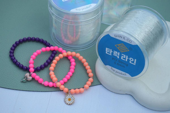 Gumka jubilerska / silikonowa / 0.6mm / przezroczysty / 88m