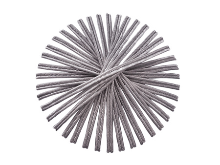 PEGA™ / sznurek do sutaszu / 100% wiskoza / 3mm / stalowy (kol. 4001) / 5m