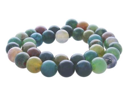 Agat Indyjski / kula / 12mm / 32szt