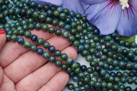 Phoenix Stone / kula / 6mm / sznur / około 60szt