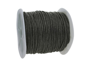 Sznurek woskowany/ grafitowy / 2.0mm / 72m