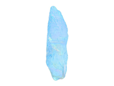 Kwarc tytanowy / grot nieregularny / 58x17x16mm / niebieski / 1szt
