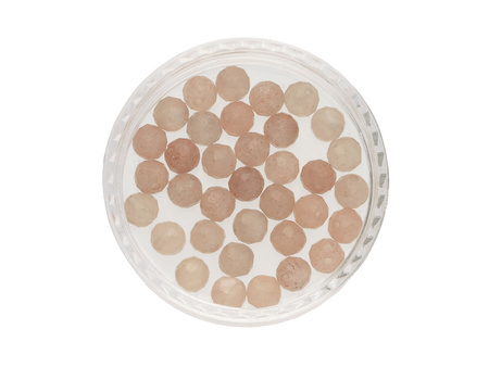 Kamień słoneczny / kula fasetowana / 3mm / 40szt